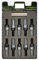 OMP Speed Juego de 20 Tornillos Acero con Protector de Aluminio de Colores M12X1.5 Llave de 17-19 Largo 28mm con Protector Plata de Aluminio 7075 + DIN 12.9