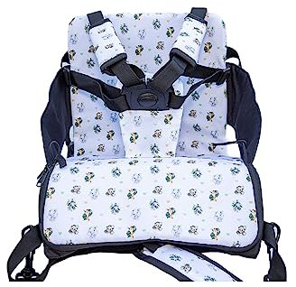 Sac rehausseur nomade pour bébé de 0 à 3 ans - siége de voyage - Chaise mobile pour enfants