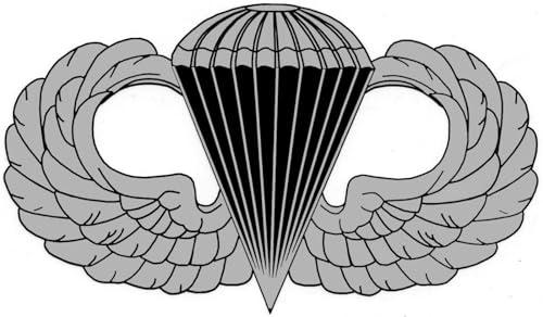 WildeBabsKLBT 11cm Hochwertiger Auto-Aufkleber Sticker Decal Autoaufkleber Aufkleber-Folie Wetterfest Army Airborne Paratrooper F3077