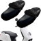VBXPOU Motorrad Sitzbankbezug 2 Stück Universal Sitzbankabdeckung Wasserdicht Leder Abdeckplane Sitzabdeckung für Motorrad Roller