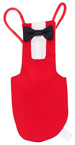 DOITOOL 1stück Atemberaubender Vogel-Diaper Für Papageien Elegantes Fluganzug Für Wellensittiche Rote Farbe Mittelgröße Atmungsaktives Material Praktisches Vogelzubehör Für