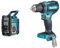 Makita DMR112 Akku-Baustellenradio 7,2 V - 18 V mit DAB+ und Bluetooth (ohne Akku, ohne Ladegerät), türkis & DDF485Z Akku Bohrschrauber 18 V (ohne Akku, ohne Ladegerät), Blau, Silber