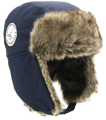 Generisch Kinder Winter Trappermütze Fliegermütze Warme Wintermütze Bombermützen mit Ohrenklappen Pilotenmütze Winddicht Skimütze für Jungen Mädchen von 1-6 Jahren