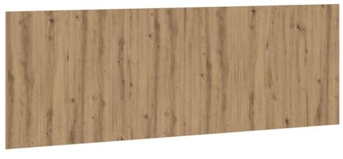 vidaXL Kopfteil Wandmontage Artisan-Eiche 240x1,5x80 cm Holzwerkstoff