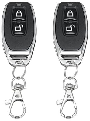 NGBFF Elektrischer Türöffner, Schalter Smart Opener APP Fernbedienung for Garage Tür Tor Unterstützt Alexa Echo Google Home EWelink Steuerung + RF 433 MHz,Weit verbreitet(2pcs Without Battery)