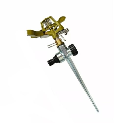 Impulse Arroseur en métal compatible Hozelock pour jardin, pelouse, pelouse