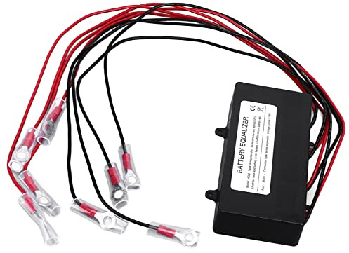 Garosa 48V Battery Equalizer Balancer for Solar System Automotive Pack with LED Digital Tube Display, ABS Insulating Shell, 0-10A Compensation Current, Operates From -4°F to 131°F
