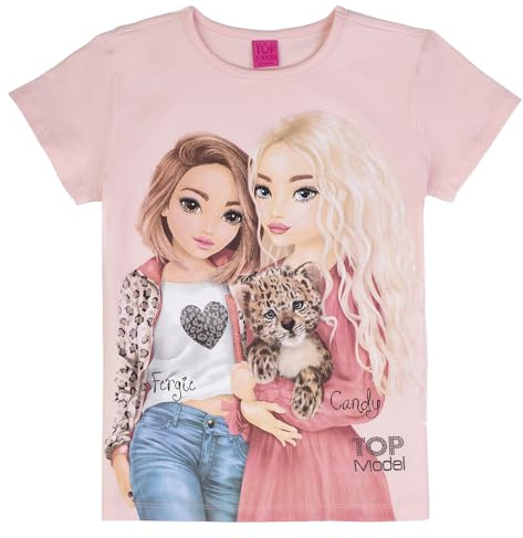 Top Model T-Shirt mit Fergie und Candy 75018 rosa