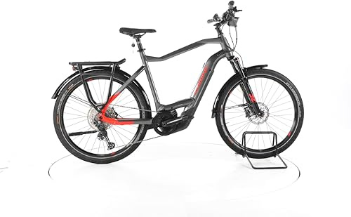 HAIBIKE E Bike Trekking 9 Trekking E-Bike Herren 27,5 Zoll Elektrofahrrad, Bosch 85 Nm 625 Wh, 11 Gänge, Hydraulische Scheibenbremse 179-187 cm grau (Generalüberholt)