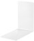 ALCO-Albert 4301-10 - Buchstützen 85x140x140mm, 2 Stück, weiß