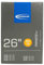 Schwalbe Fahrradschlauch DV13 40/62-559 EK 40 mm, Schwarz, 26 x 1.50-2.50 DV40 mm