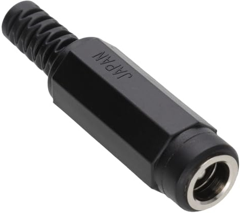 kenable 5.5 x 2.1mm DC in Line Socket Rewireable Soldering End Adapter