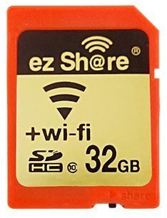 Carte mémoire SD Wifi 32 Go Classe 10 2ème génération Ez Share