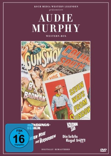 Audie Murphy Western-Box [4 DVDs]