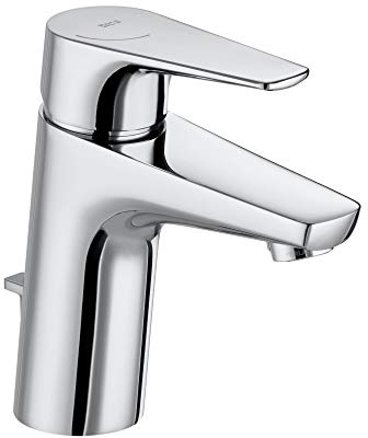 Roca A5A3090C00 Mezclador Lavabo, Desagüe Automático, Cold Start, Colección Atlas, Cromado