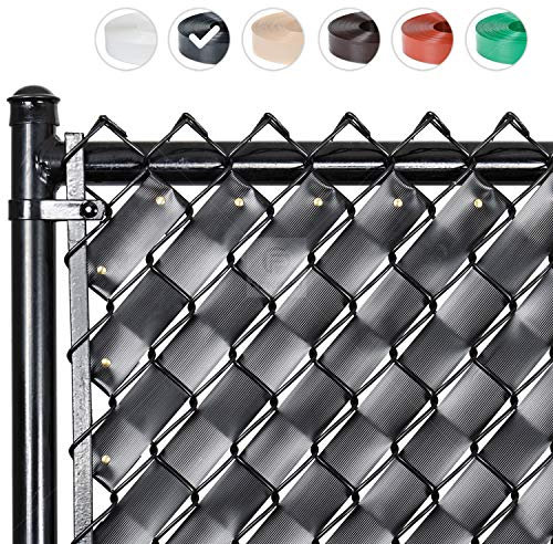Fenpro Chain Link Fence Privacy Tape (Obsidian Black)