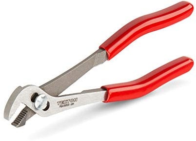 TEKTON 5 Inch Angle Nose Slip Joint Pliers (1/2 in. Jaw) | PGA16005 | Made in USA