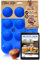 Kitchen Helpis® 12pcs bandeja de silicona para muffins libre de BPA, bandeja de silicona para muffins antiadherente, bandeja de silicona para cupcakes,apta en lavavajillas, BONUS libro de recetas