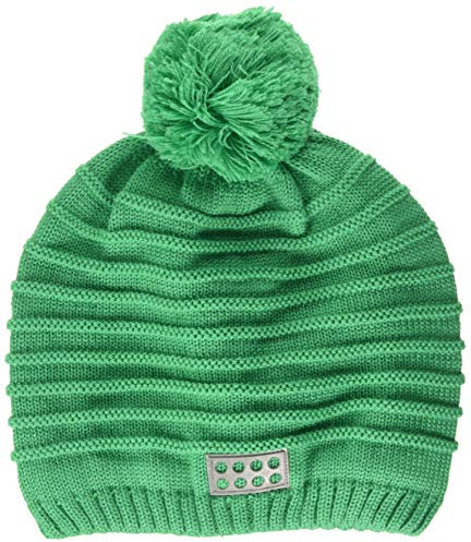LEGO Wear Jungen Unisex LWALFRED 722 - Strickmütze Mütze,per Pack Grün (Green 866),51 (Herstellergröße:50)