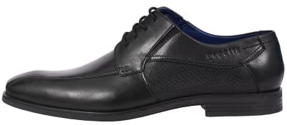 bugatti Herren Businessschuhe, Männer Business Schnürer,lace-up Shoes,Low-tie,schnürschuhe,Anzugschuhe,Derby schnürung,schwarz (1000),41 EU / 7 UK