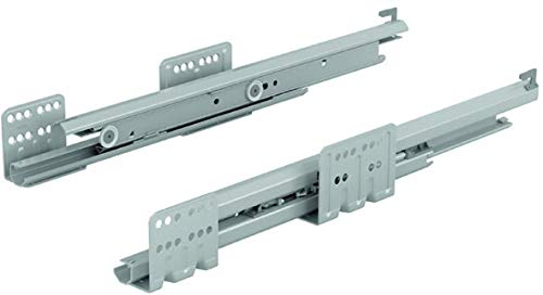 Hettich Actro Gleitschienen mit Silent System für Schubladentiefe 650 mm 60 kg