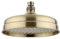 ENKI Soffione fisso per doccia ampio rotondo ottone/bronzo anticato