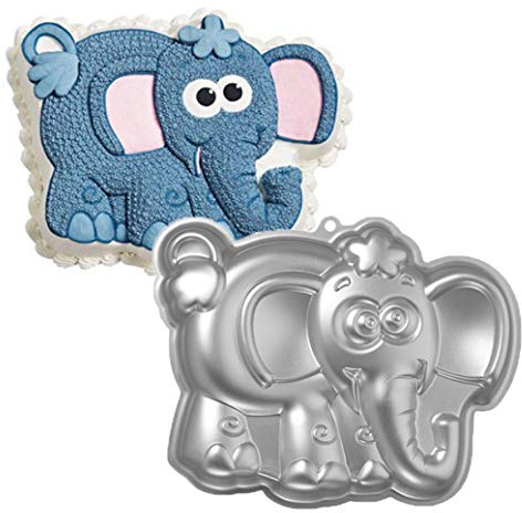 Elefant Kuchen Backform 3D Tier Aluminium Kuchenform ersten Geburtstag Kuchenform