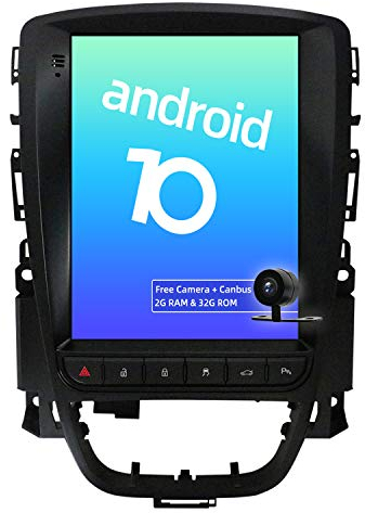 JOYX Android 10 Double Din Car Stereo Fit For Excelle GT/XT Astra J (2006-2016) Head Unit [2G+32G] - 9.7 Inch - Free Rear Camera & Canbus & Map -Support Bluetooth5.0 WIFI Steering wheel Carplay DAB 4G