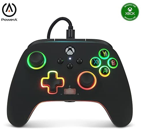 Verbesserter kabelgebundener PowerA-Controller für Xbox Series X|S – Spectra Infinity
