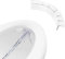 Yusat Toilettensitz Spritzschutz Transparent Töpfchentraining Pee Spritzschutz Wasserdicht Urin Deflector Kinder und Erwachsene