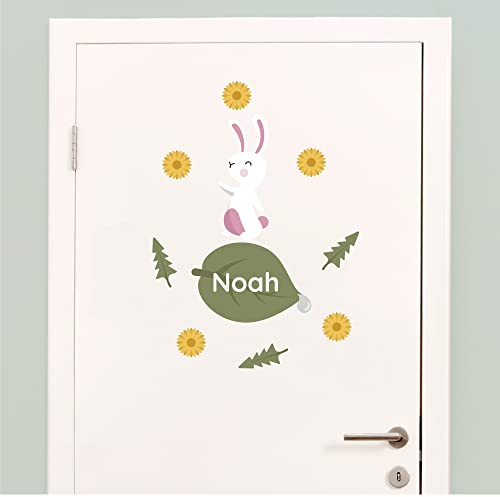 Klebekerlchen - Türaufkleber für dein Kinderzimmer - Kaninchen