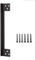 Door Latch Guard Plate, 7inch/9inch Stainless Steel Outswing Door Security Protector, Security Door Guard Lever Latch Slide Lock, L-Shaped Door Latch(11in)