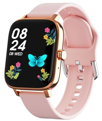 EFAITHLIFE Smart Watches Answer Dial Call, Fitness Watch Women Men 1.69 Step Counter Heart Rate Monitor Waterproof, Digital Watch Blood Pressure Monitor Sleep Tracker Android iPhone Compatible