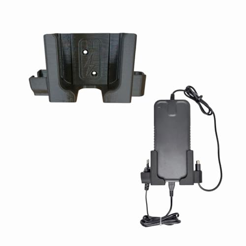 Halterung passend für Trittbrett Ladegerät Paul, Fritz, E Scooter Ladegerät, Akku, Elektroroller, Balancierrad, Hoverboard