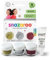 Snazaroo 1172243 Bio Glitter fein im Set, 3 Farben: Gold, Silber, Rot, 10ml Fixiergel, Hautschonend, Leicht zu entfernen, Umweltfreundlich - ideal für Party, Karneval, Fasching, Festivals & Halloween