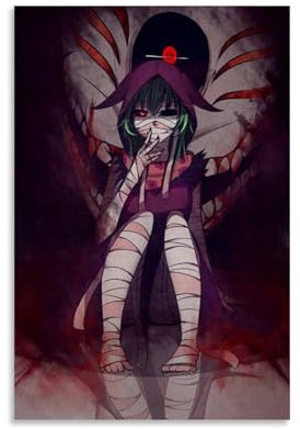 LaFegoude Tokyo Ghoul Eto Poster Dekorative Malerei Leinwand Wandkunst Wohnzimmer Poster Schlafzimmer Malerei,Wandkunst Bilddruck Moderne Familienzimmer Dekor 12x18inch(30x45cm)