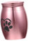 Milisten Metal Cat Urn Tierurne Für Hunde Und Katzen Hochwertiges Edelstahl-gedenkgefäß Mit Herz-pfotenabdruck Langlebig Und Rostfrei Für Aufbewahrung Von Tierasche