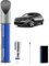 EVL Gris Platinum Kit de retouche peinture voiture avec effaceur de rayures pour Peugeot, Réparation des rayures pour voiture, Solution rapide et facile pour la réparation