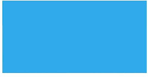 Refined Cubierta de Piscina PE Azul 488x244 cm