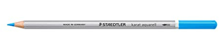 Staedtler Karat Aquarell 125-30 Professional Watercolour Pencils - Light Blue (Pack of 6)