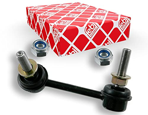 febi bilstein 21812 Verbindungsstange mit Sicherungsmuttern, 1 Stück | Kompatibel mit: NISSAN MAXIMA / MAXIMA QX V