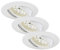 Briloner Leuchten LED Einbauleuchte, dimmbar, Einbaustrahler, LED Strahler, Spots, Deckenstrahler, Deckenspot, Lampen Wohnzimmer, LED Einbaustrahler 230v, Deckeneinbauleuchten, Einbaustrahler Set, schwenkbar, rund