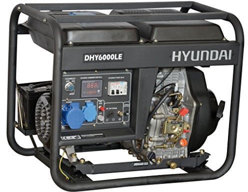 Generatore di corrente diesel 5,5 Kw Hyundai DHY6000LEK