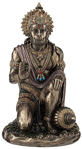 CRAFTSTRIBE 7.5 Hanuman Hindu Gott der Stärke Statue Skulptur Hinduismus Gottheit Dekor
