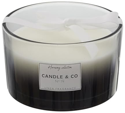 THE HOME DECO FACTORY Harmony Duftkerze 3 Dochte 13 cm