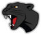15cm! Klebe-Folie Wetterfest kompatibel für: Angry Panther Kopf H2253 UV&Waschanlagenfest Auto-Aufkleber Sticker Decal