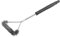 Tarrington House Spazzola per barbecue, 53 cm, acciaio/plastica, a forma di T, per griglie a gas e a carbone, grigio/nero