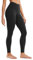 CRZ YOGA Butterluxe Damen High Waist Sport Leggings Blickdicht Yoga Leggins Sporthose Workout Gym Yogahose - 71cm Schwarz 34