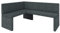 Eckbank Akiko Corner Bench - Eckbankgruppe für Ihrem Esszimmer, Küche modern, Sitzecke, Essecke. Perfekt für Küche, Büro und Rezeption. Solide und Starke Verarbeitung. (INARI 96, 128x168cm Links)