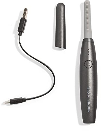 Chella Deluxe Heated Eyelash Curler, USB Rechargeable, Safe & Gentle